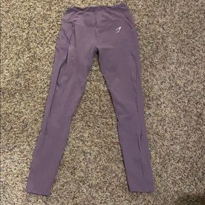 Gymshark Purple Wash Side Mesh Legging